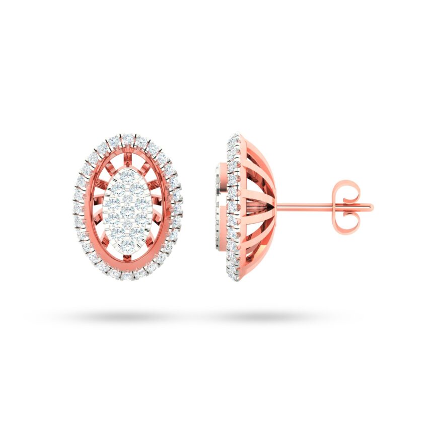 DIAMOND OVAL FILIGREE TOPS - Image 2