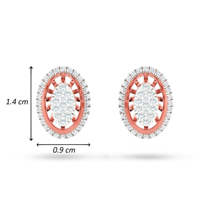 DIAMOND OVAL FILIGREE TOPS