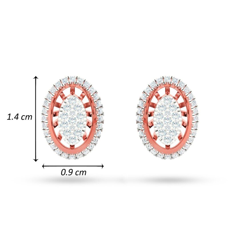 DIAMOND OVAL FILIGREE TOPS - Image 3