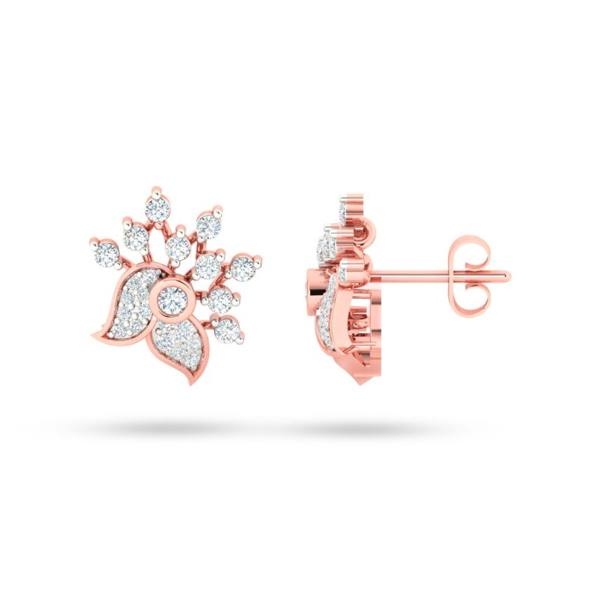 ELEGANCE DIAMOND EARRINGS - Image 2