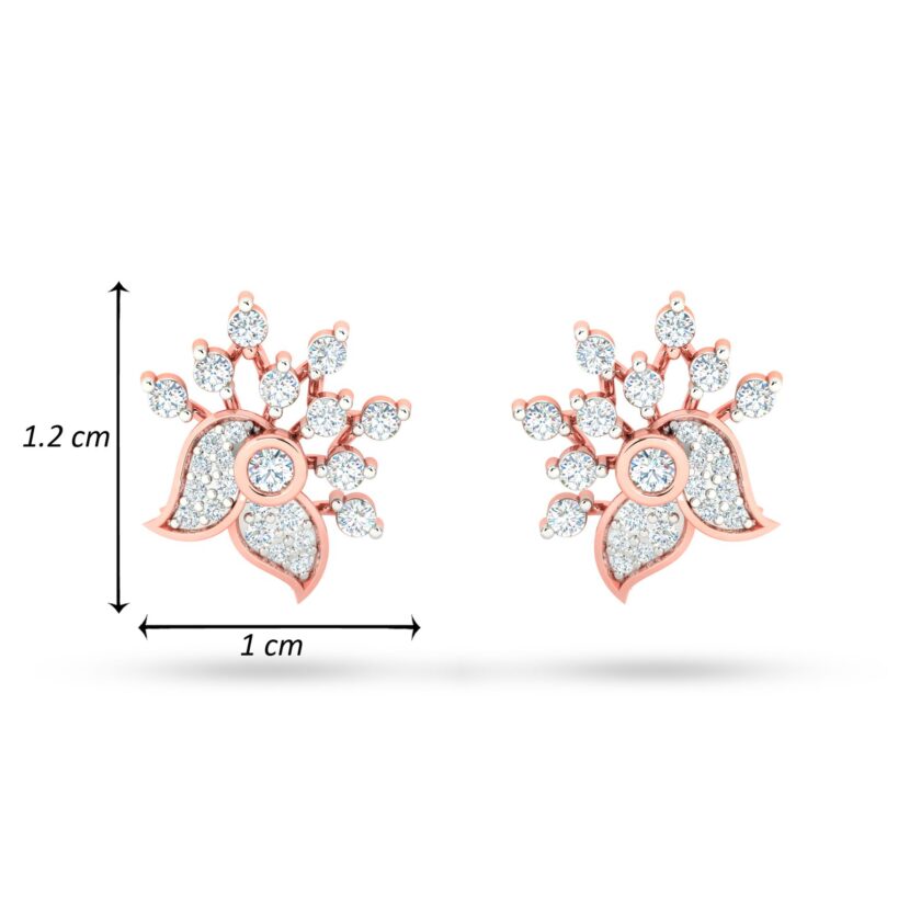 ELEGANCE DIAMOND EARRINGS - Image 3