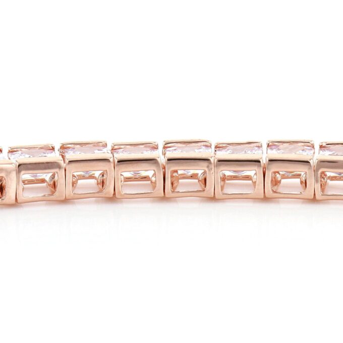 Modern Elegance Princess Cut Tennis Bracelet