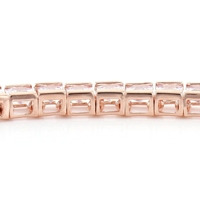 Modern Elegance Princess Cut Tennis Bracelet - Image 3
