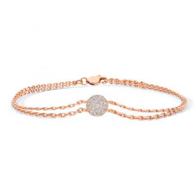 Cluster Sparkle Circle Bracelet