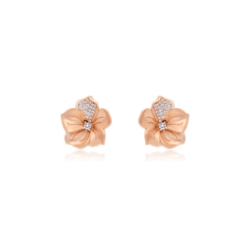 Diamond Glow Flower Pendant Set - Image 4