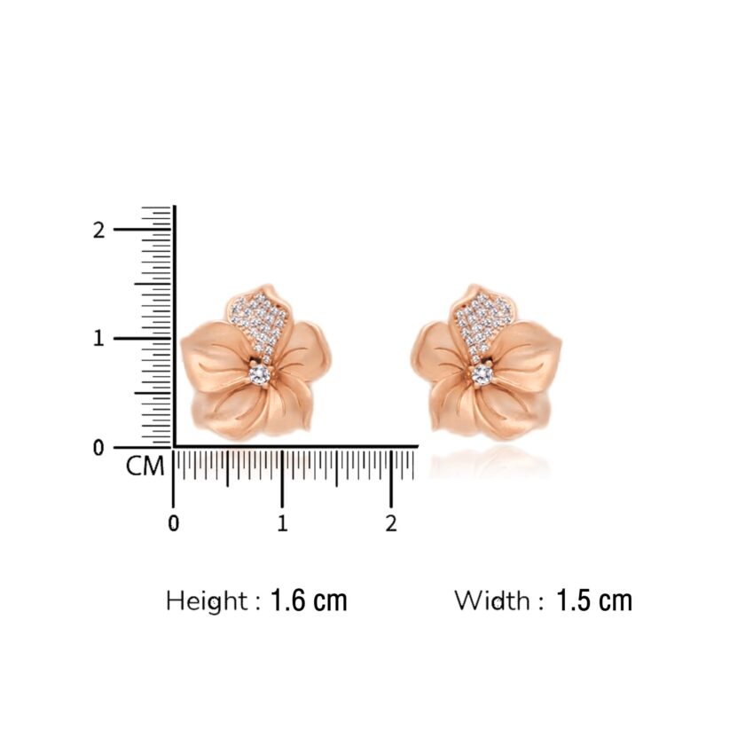 Diamond Glow Flower Pendant Set - Image 5