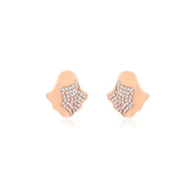 "Divine Blessings" Khmissa Diamond Earring Tops