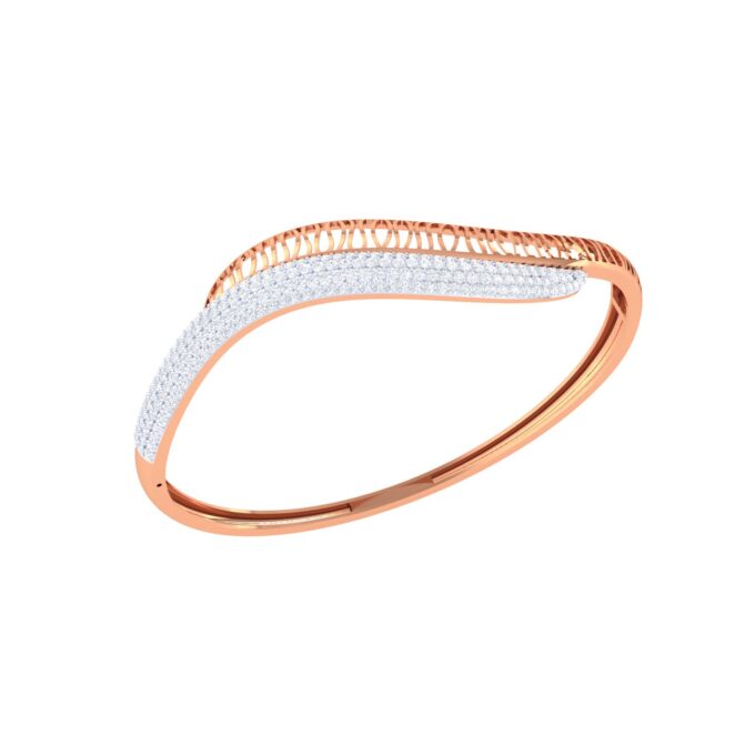 Duo Harmony Stiff diamond Bracelet