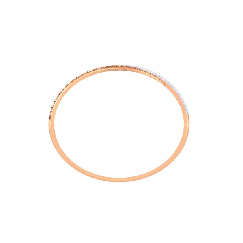 Duo Harmony Stiff diamond Bracelet - Image 3