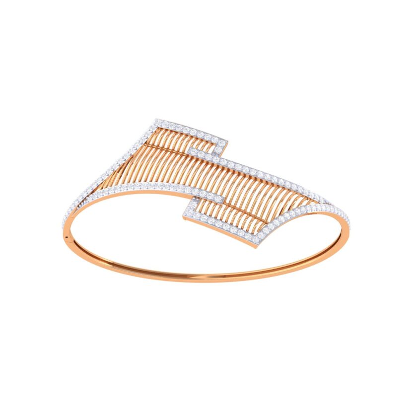 Glamour Fusion Geometric Bracelet - Image 2