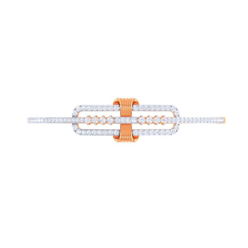 Rectangular Brilliance Diamond Bracelet - Image 2