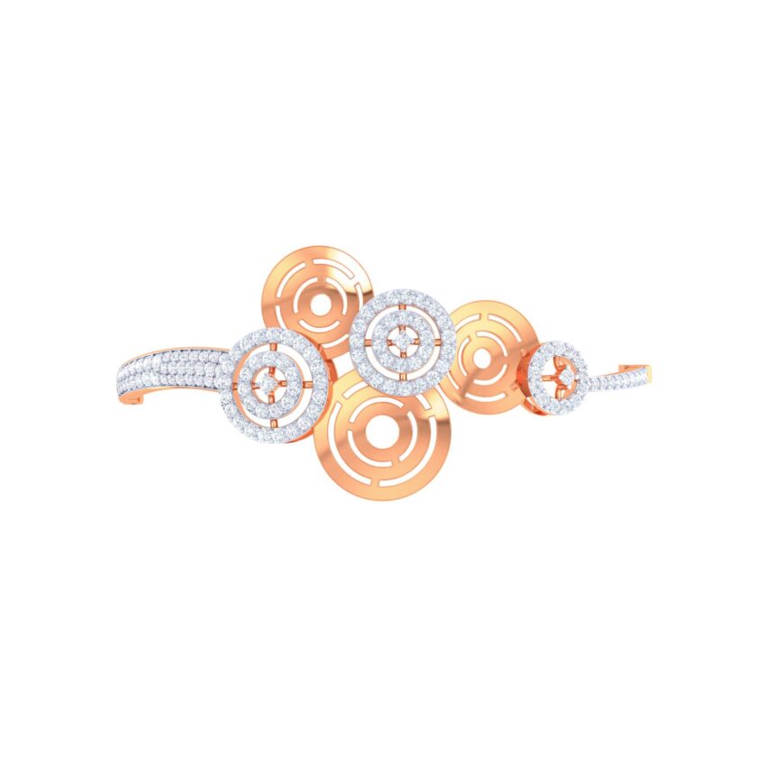 Circle Brilliance Diamond Bracelet - Image 2