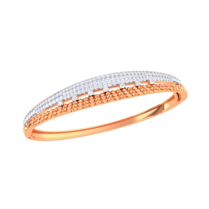 Contrast Elegance Diamond Bracelet