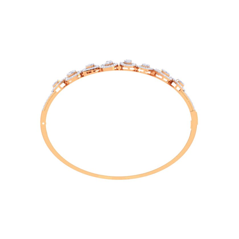 Royal Fusion Diamond broad Bracelet - Image 3