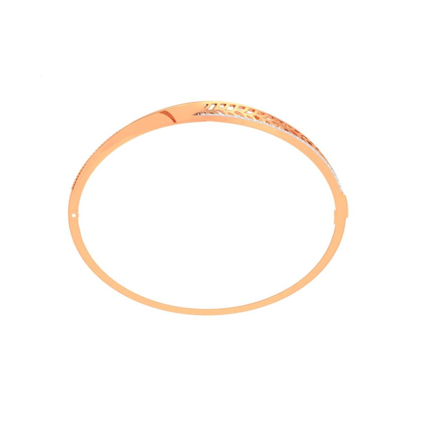 Twisted Elegance Diamond Bracelet - Image 3