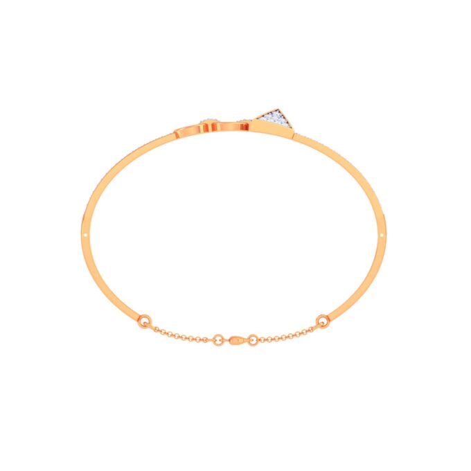 Radiant Pyramid Link Bracelet