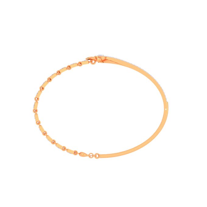 Floral Harmony Diamond Bracelet