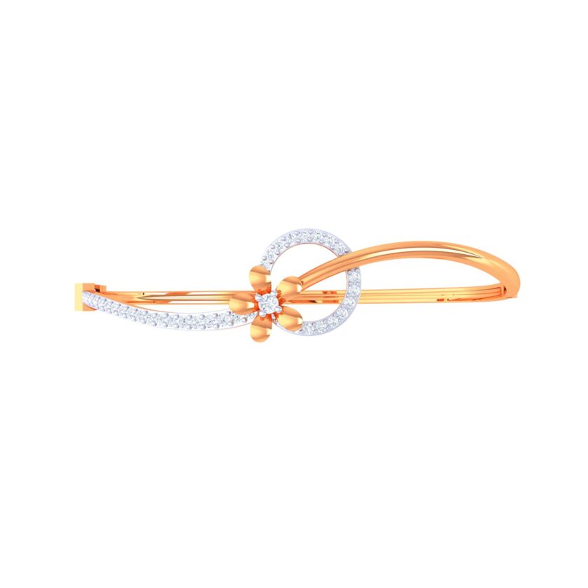 Blossom Brilliance Diamond Bracelet - Image 2