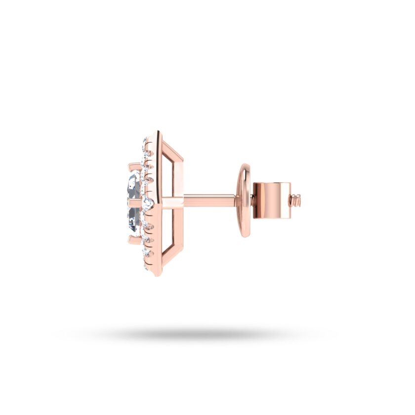Royal Prism Solitaire Diamond Pendant Set - Image 8