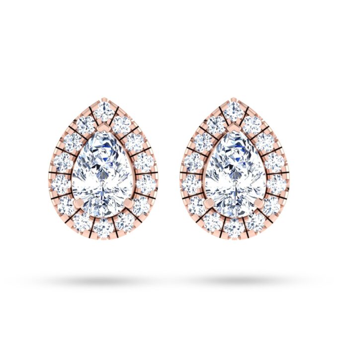 PEAR SHAPE SOLITAIRE TOPS