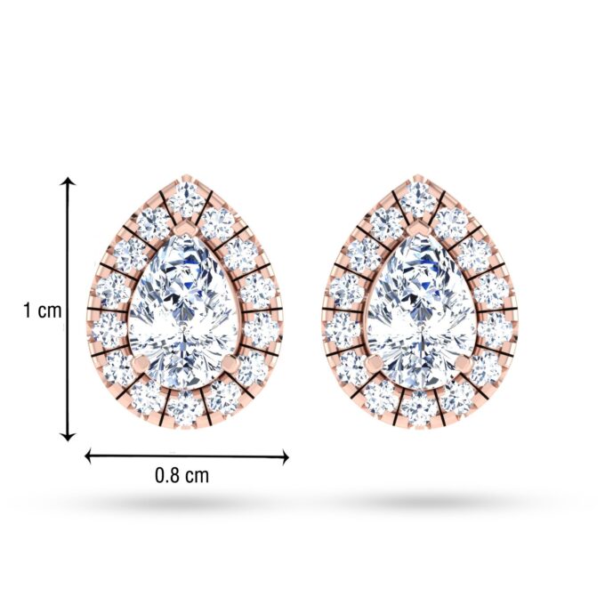 PEAR SHAPE SOLITAIRE TOPS