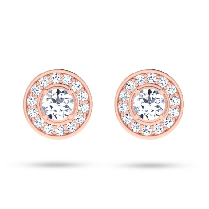Enhanced Solitaire Diamond Pendant Set