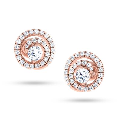SPIRAL SOLITAIRE DIAMOND TOPS