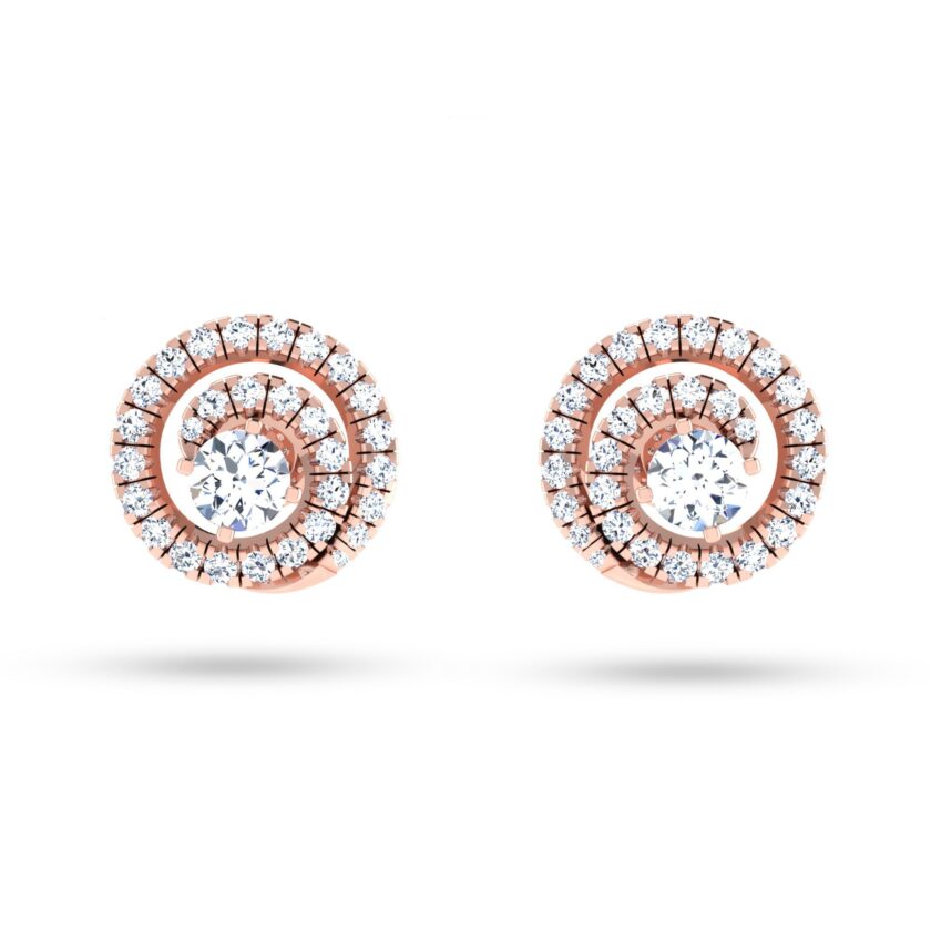 SPIRAL SOLITAIRE DIAMOND TOPS - Image 2
