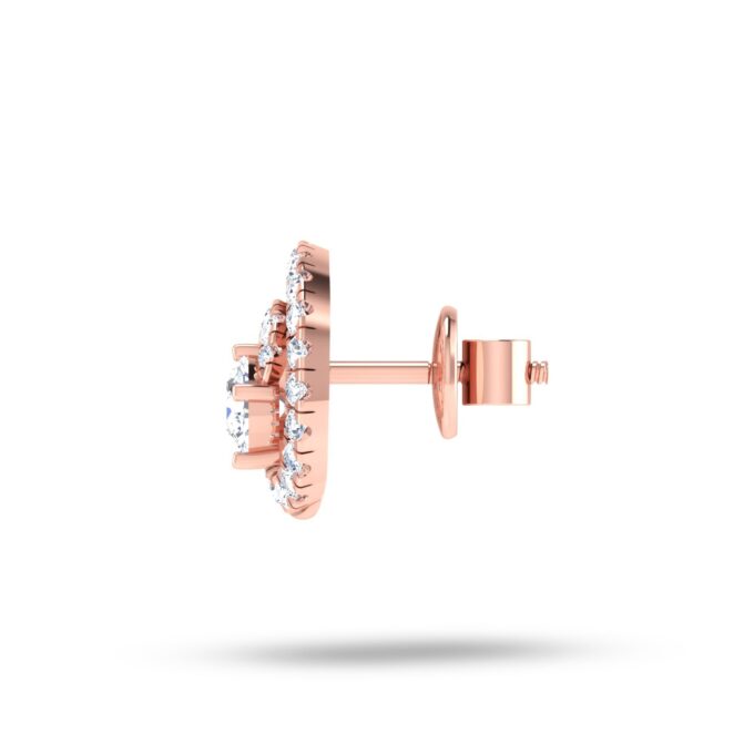 Spiral Solitaire Diamond Pendant Set