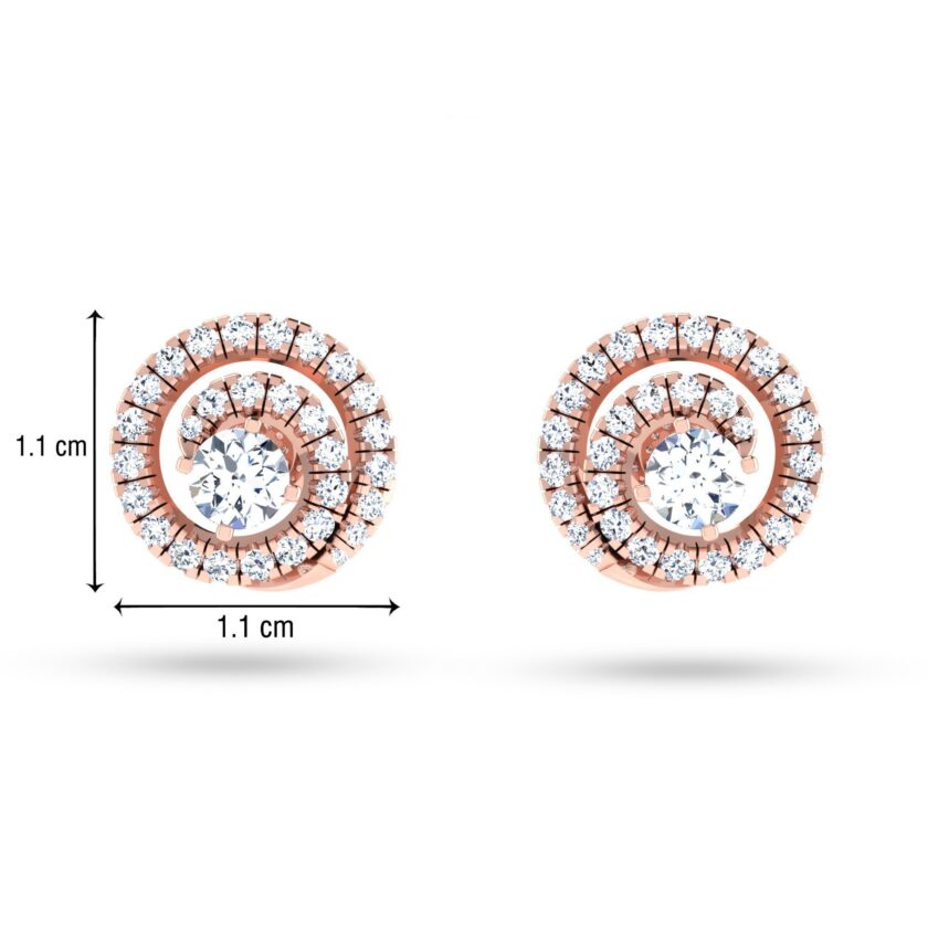 SPIRAL SOLITAIRE DIAMOND TOPS - Image 4