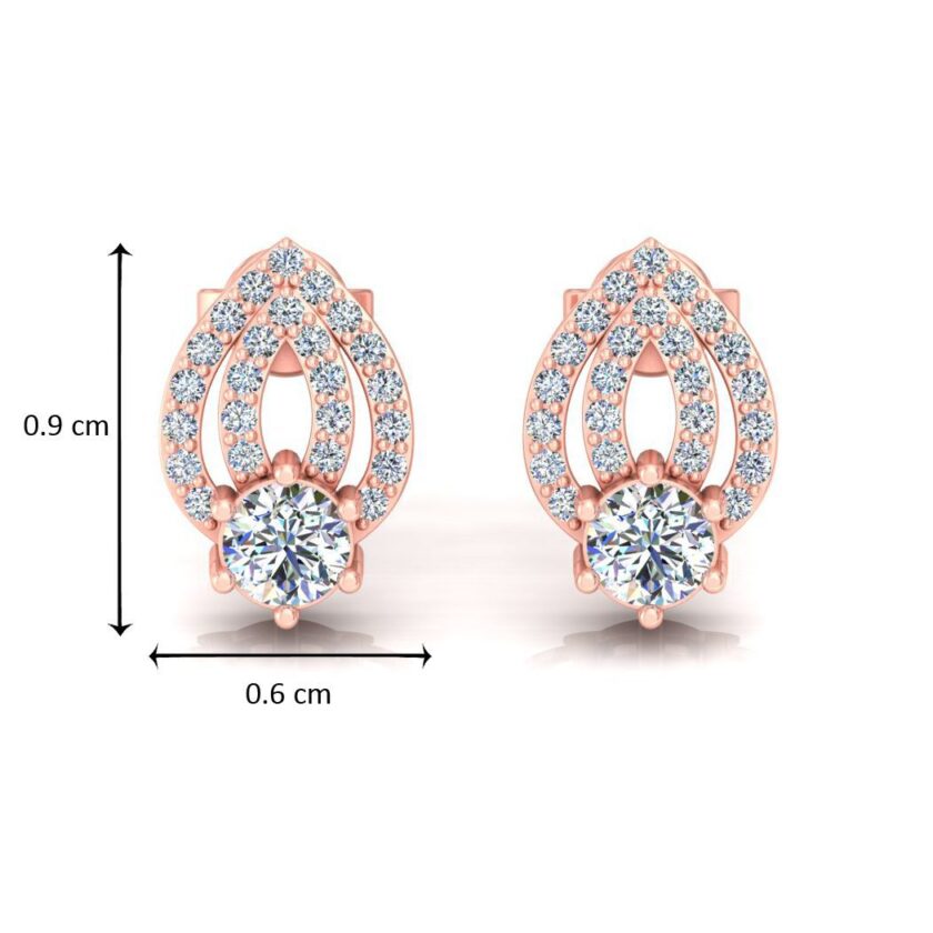 DIAMOND SOLITAIRE DROP PENDANT SET - Image 9