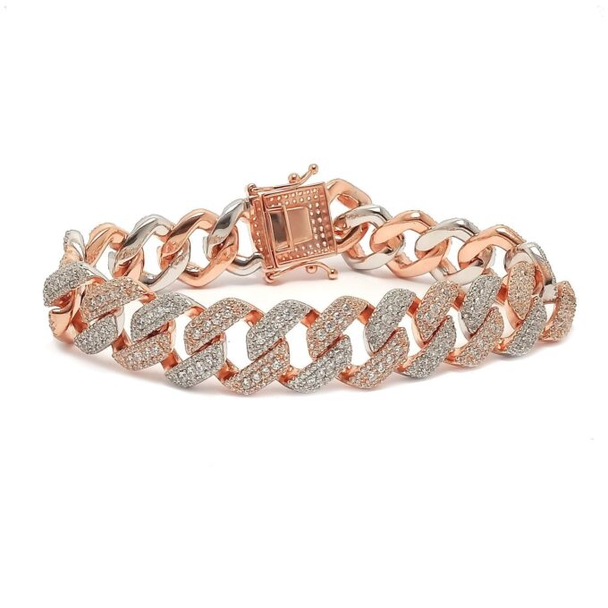 Warm Fusion Chain Style Gents Bracelet