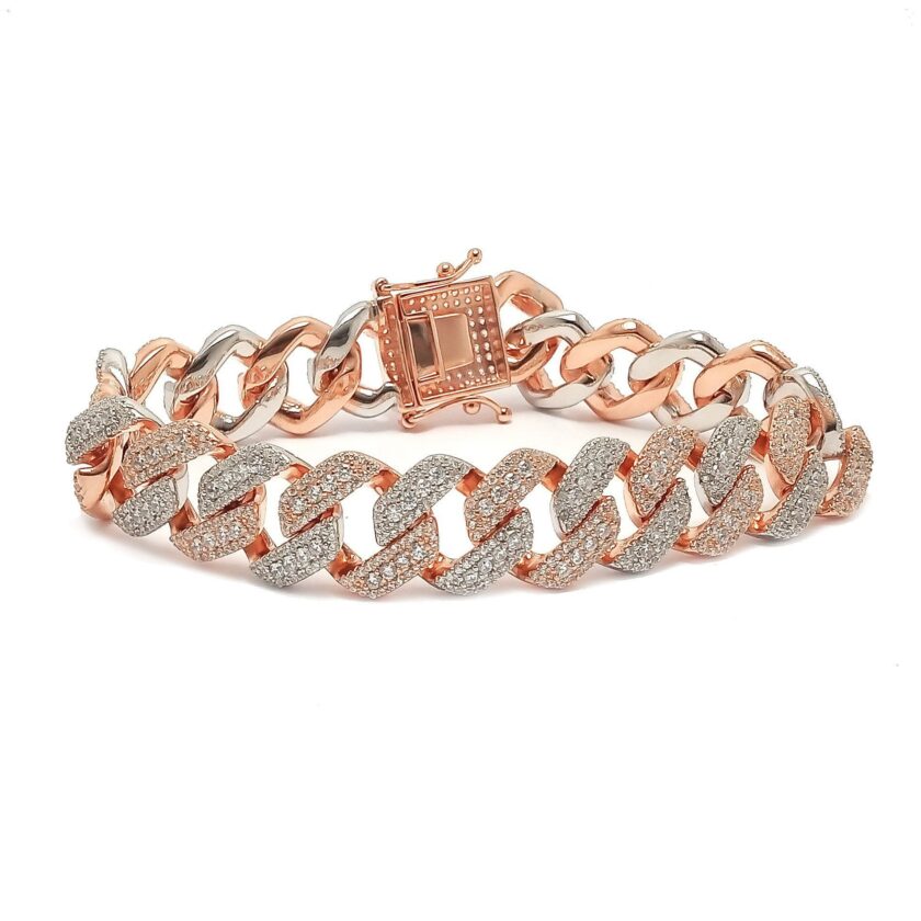 Warm Fusion Chain Style Gents Bracelet