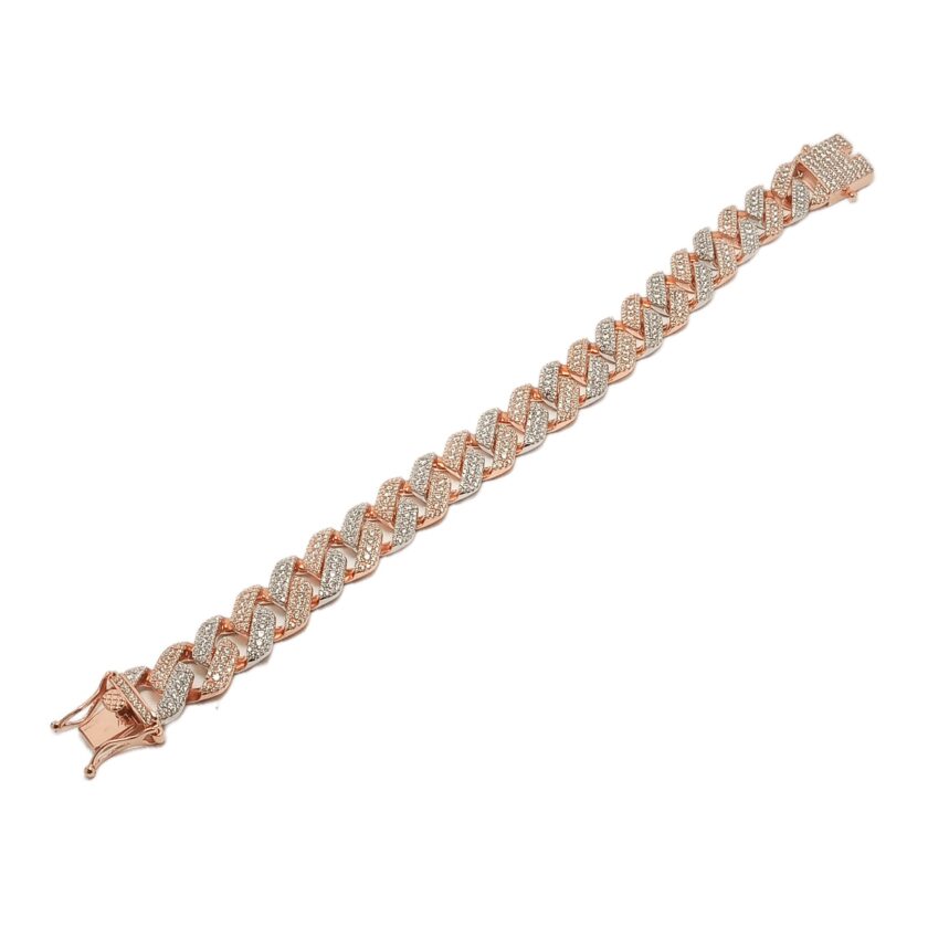 Warm Fusion Chain Style Gents Bracelet - Image 3